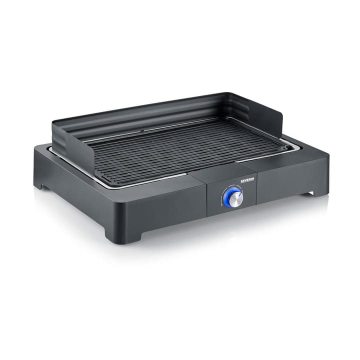 Severin PG 8567 elektrisk grill med grillplade - Sort - Severin