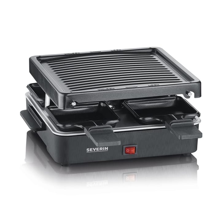 Severin RG 2370 raclette mini 4 pander - Sort - Severin