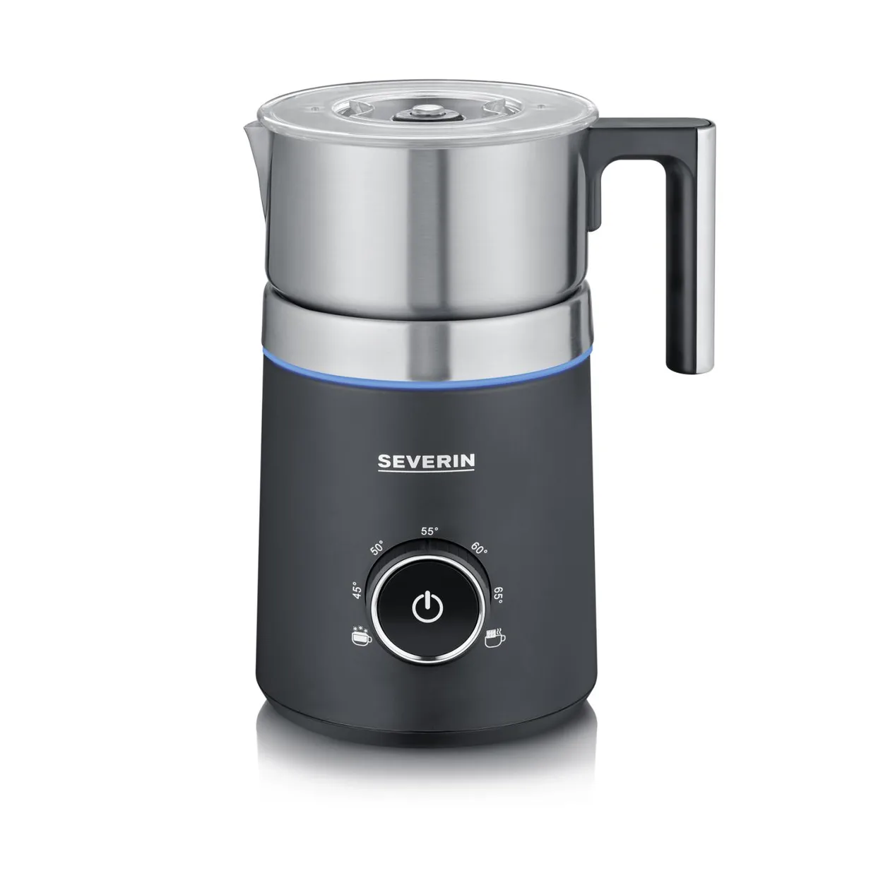 Severin Severin SM 3586 Spuma mælkeskummer 700 ml Sølv-sort