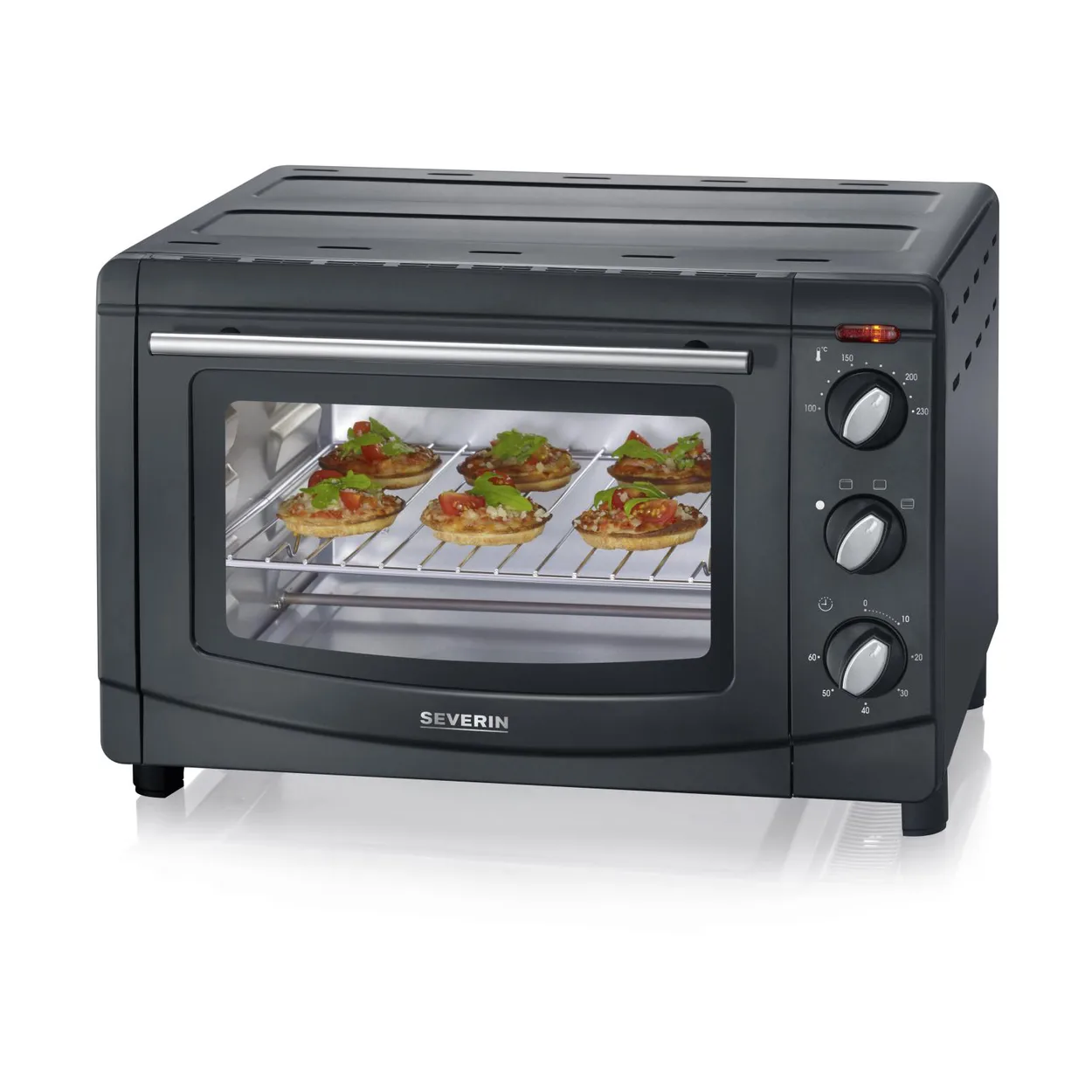Severin Severin TO 2067 miniovn 20 L Sort