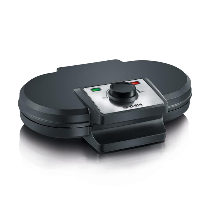 Severin WA 2106 vaffeljern dobbelt - Sort - Severin