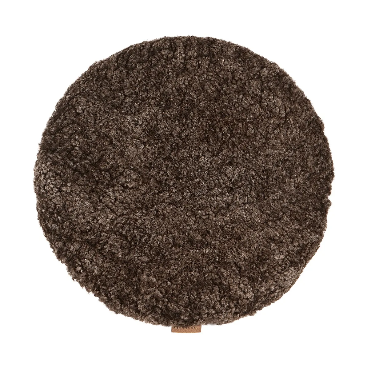 Shepherd of Sweden Jill stolehynde polstret Cappuccino (brun), Ø36 cm