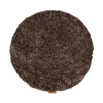 Jill stolesæde polstret - Cappuccino (brun), Ø36 cm - Shepherd of Sweden