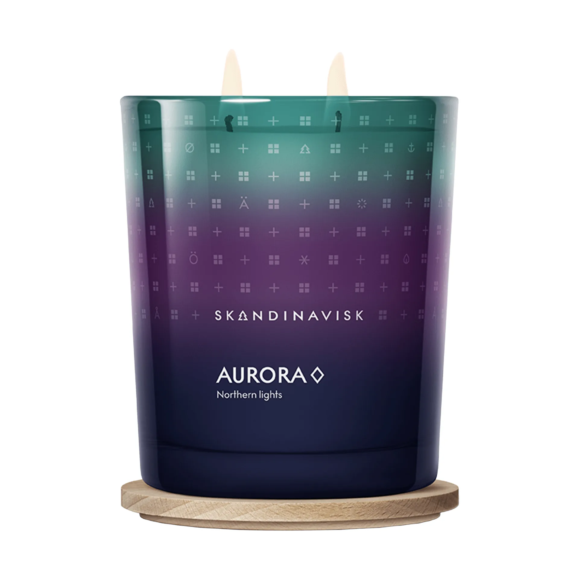 Aurora duftlys, 350 g, 2 væger Skandinavisk