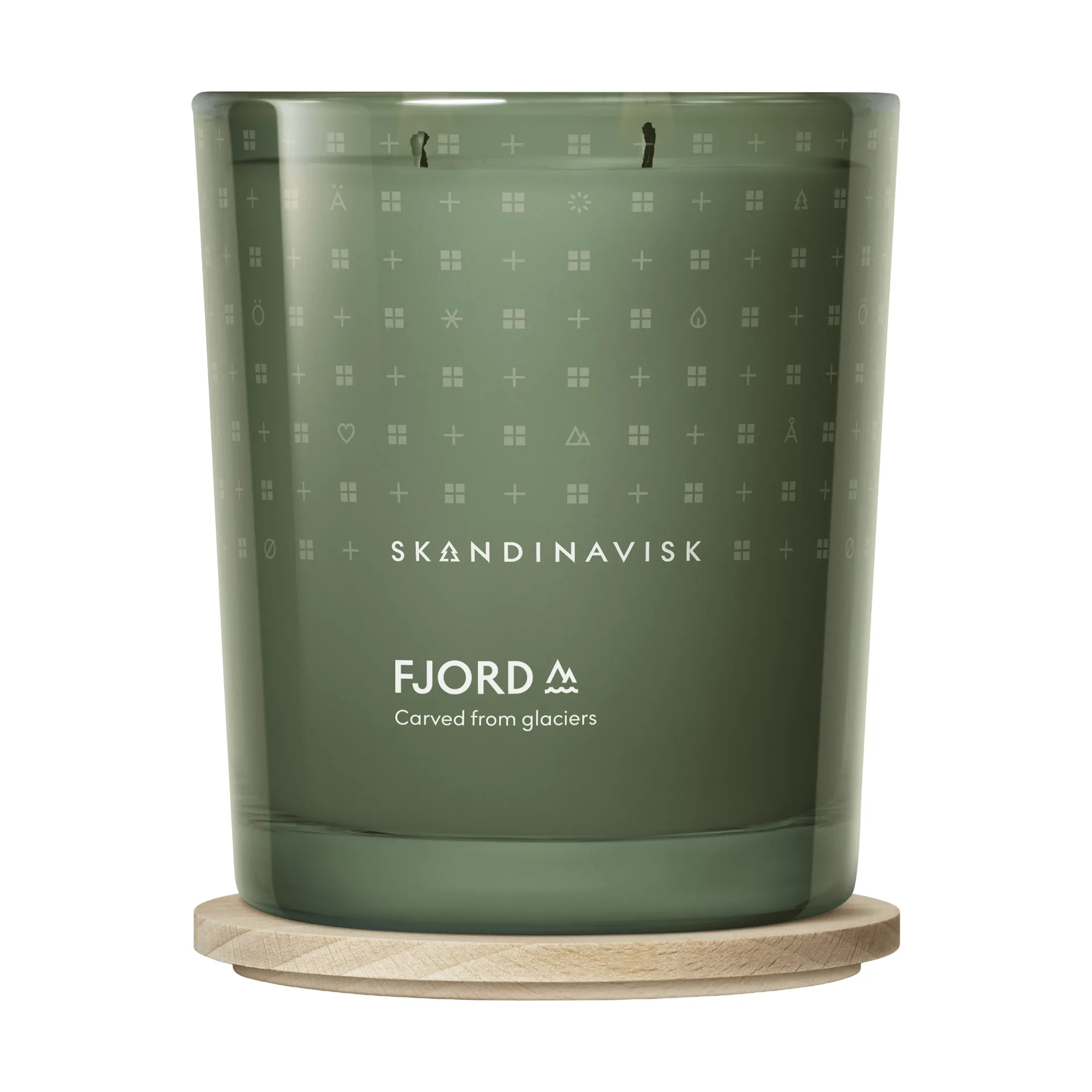 Fjord duftlys, 350 g, 2 væger Skandinavisk