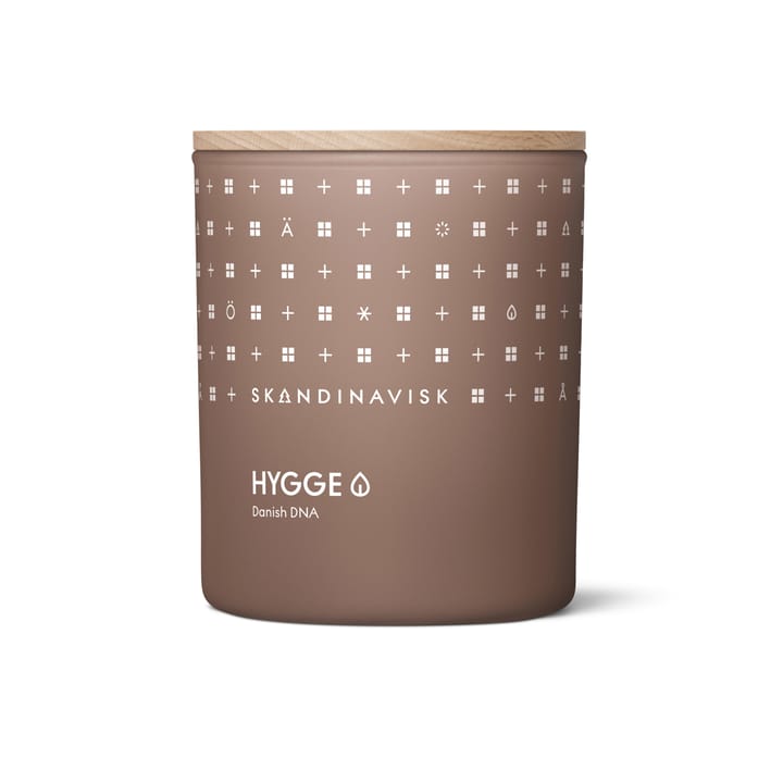 Hygge duftlys med låg, 200 g Skandinavisk