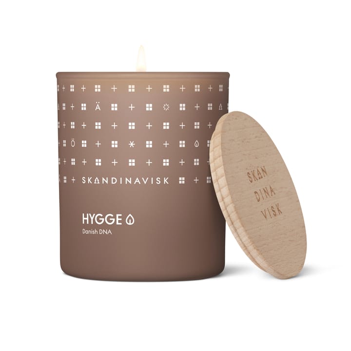 Hygge duftlys med låg, 200 g Skandinavisk