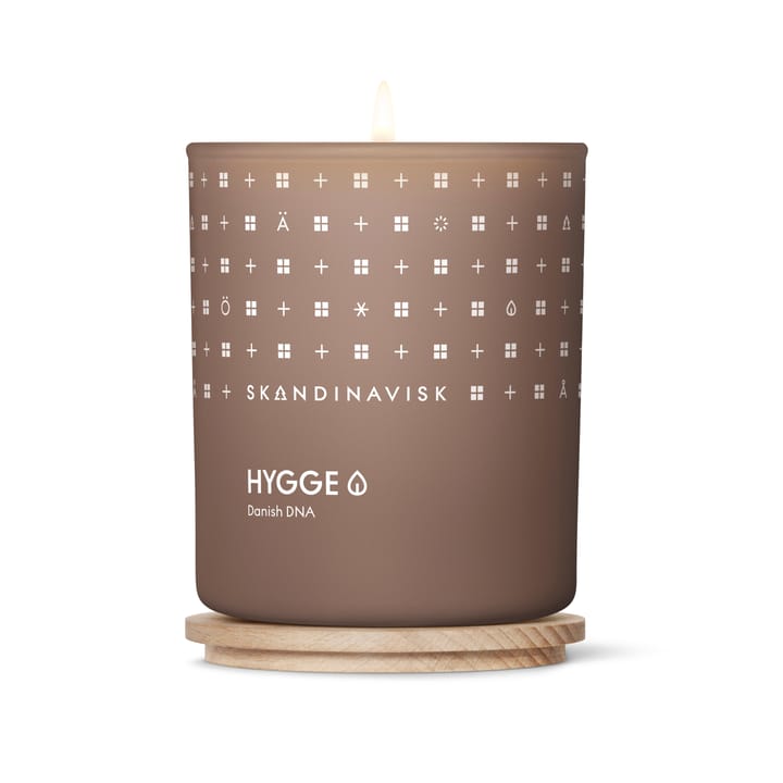 Hygge duftlys med låg, 200 g Skandinavisk