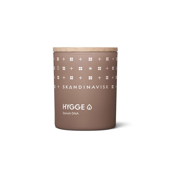 Hygge duftlys med låg - 65 g - Skandinavisk