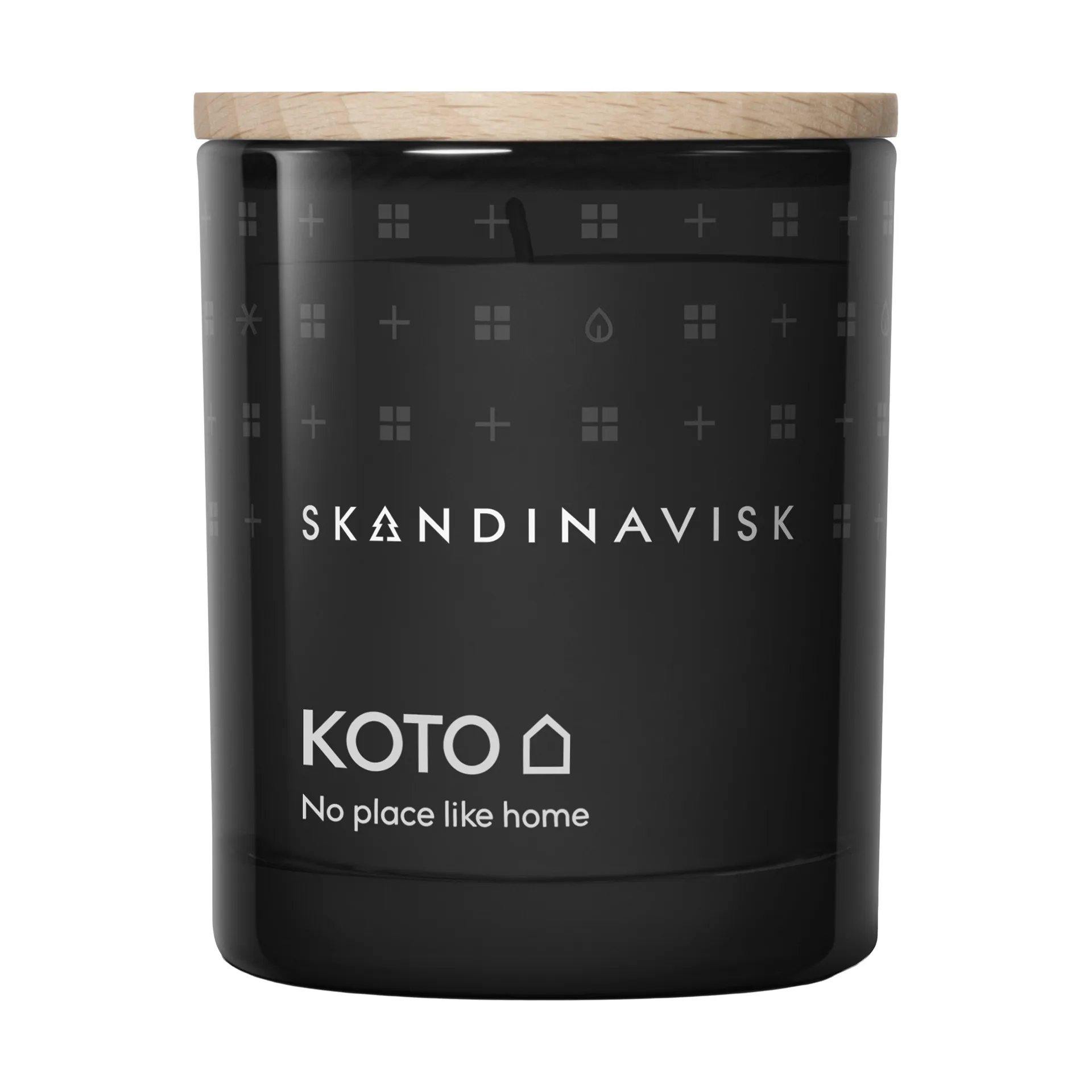 Koto duftlys med låg, 65 g Skandinavisk