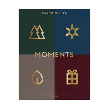 Moments duftlys gavesæt 4 dele - 65 g - Skandinavisk