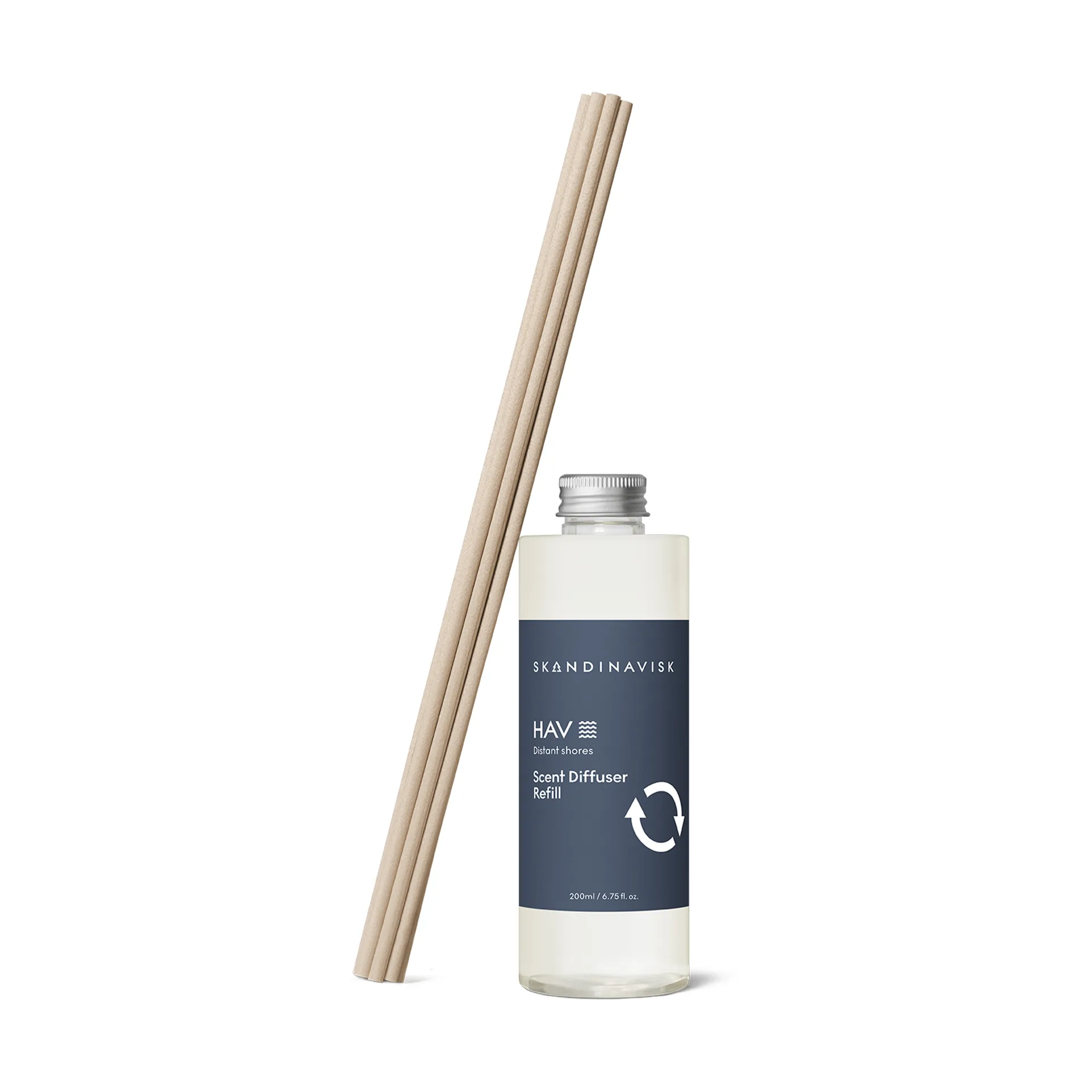 Skandinavisk refill til duftpinde 200 ml, Hav Skandinavisk
