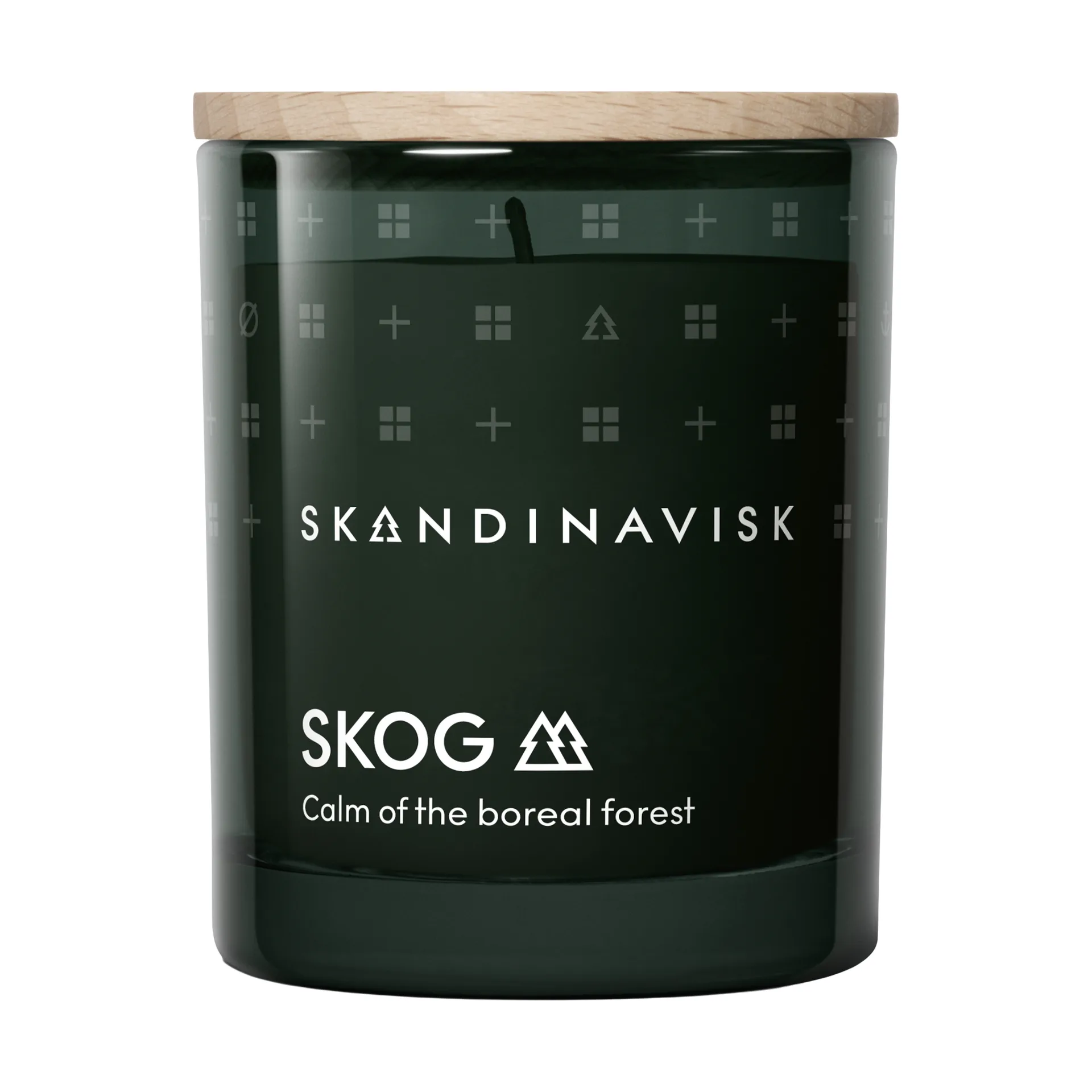 Skog duftlys med låg, 65 g Skandinavisk