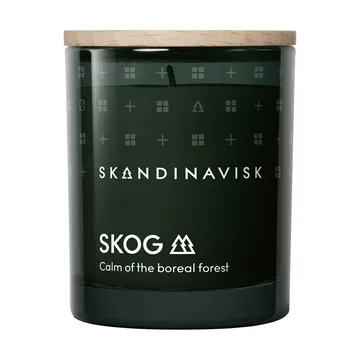 Skog duftlys med låg - 65 g - Skandinavisk