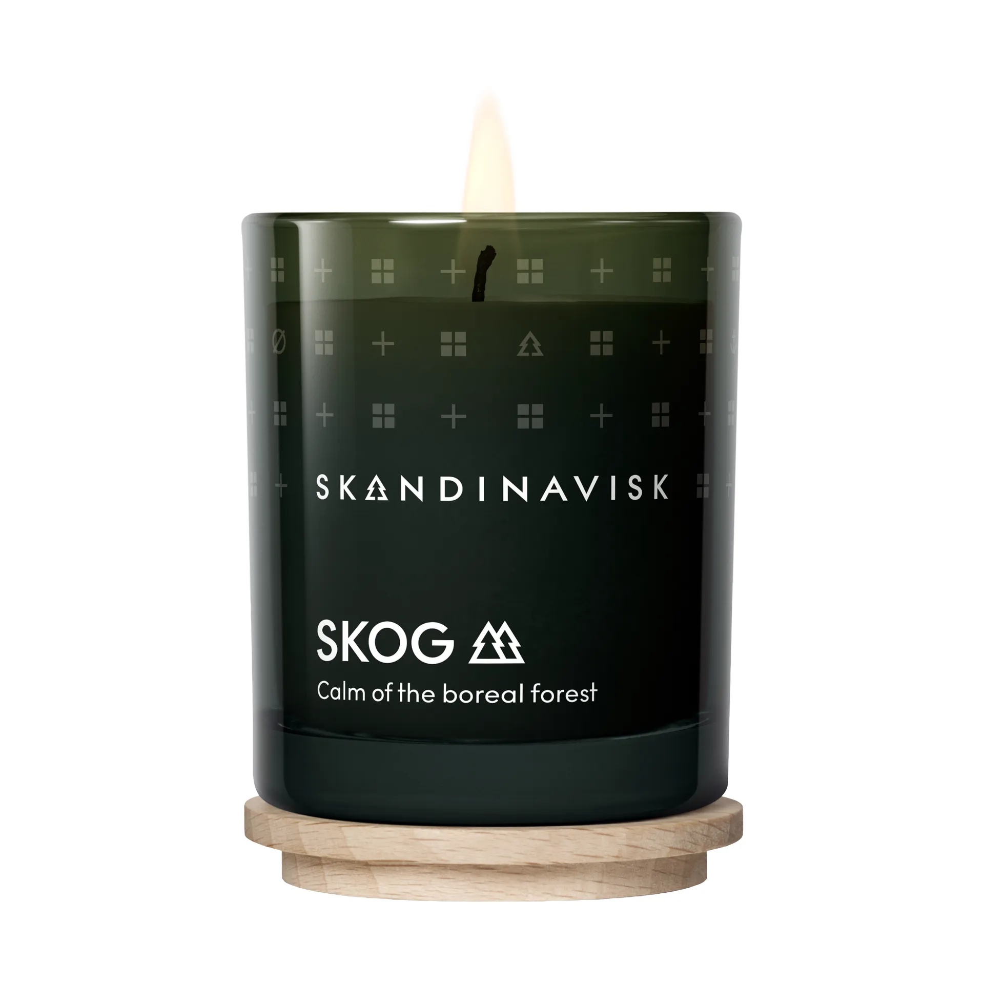 Skog duftlys med låg, 65 g Skandinavisk