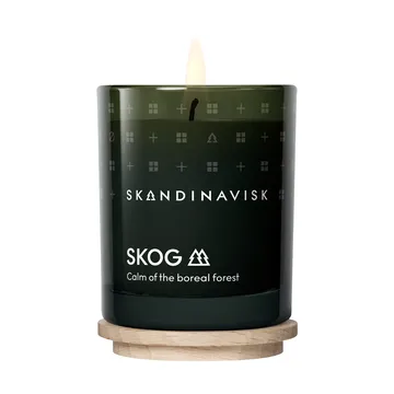 Skog duftlys med låg - 65 g - Skandinavisk
