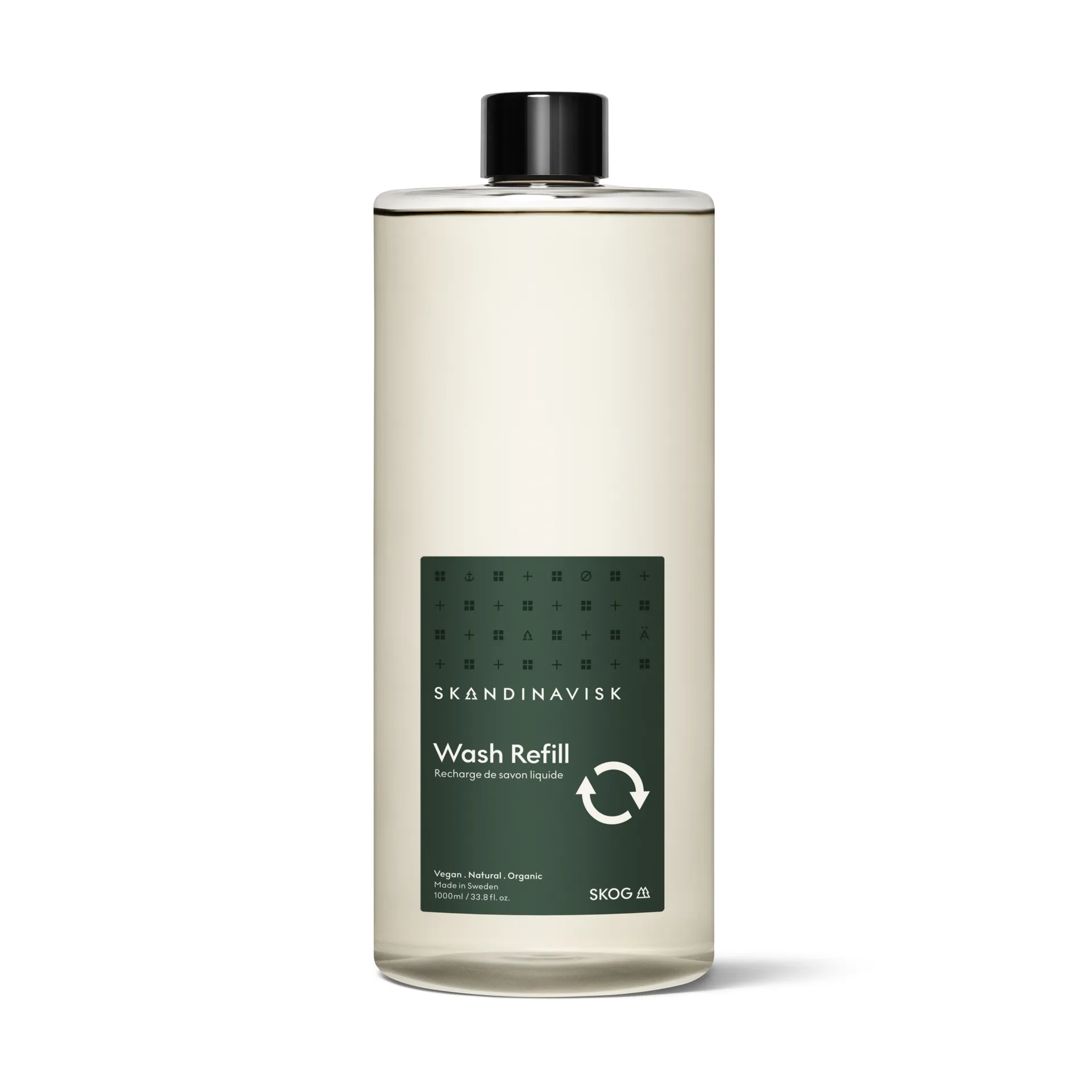 SKOG håndsæbe refill, 1 L Skandinavisk