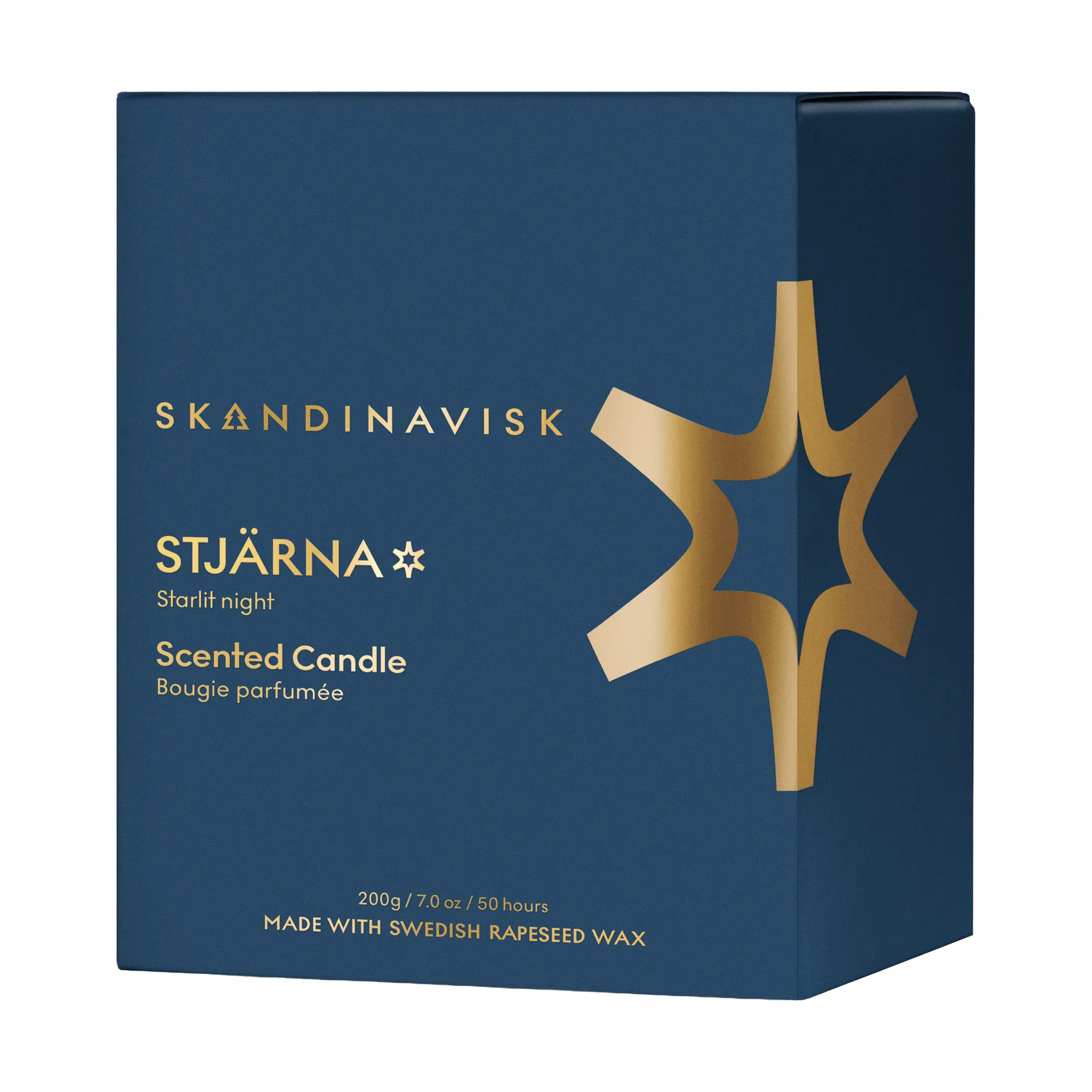 Stjärna Gold Symbol duftlys, 200 g Skandinavisk