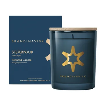Stjärna Gold Symbol duftlys - 200 g - Skandinavisk
