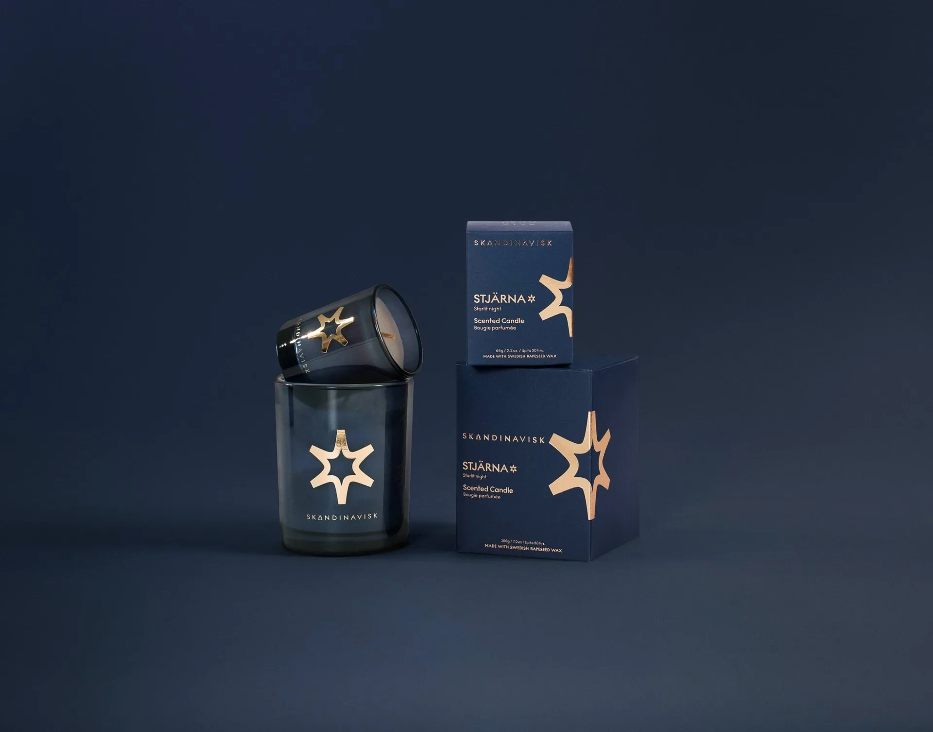 Stjärna Gold Symbol duftlys, 65 g Skandinavisk