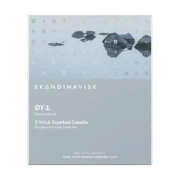 Øy duftlys - 350 g, 2 væger - Skandinavisk