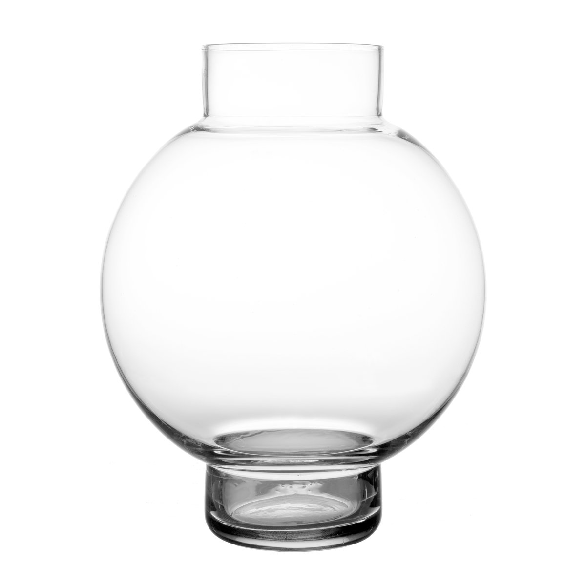 Skrufs Glasbruk Tokyo vase/fyrfadsstage 15 cm