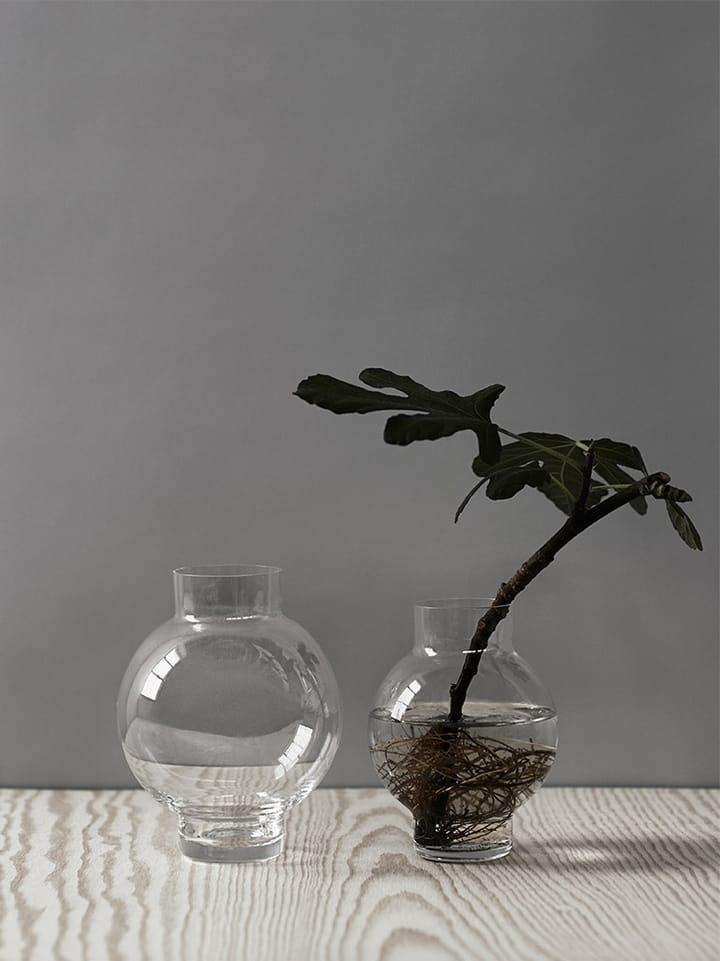 Tokyo vase/fyrfadsstage, 15 cm Skrufs Glasbruk