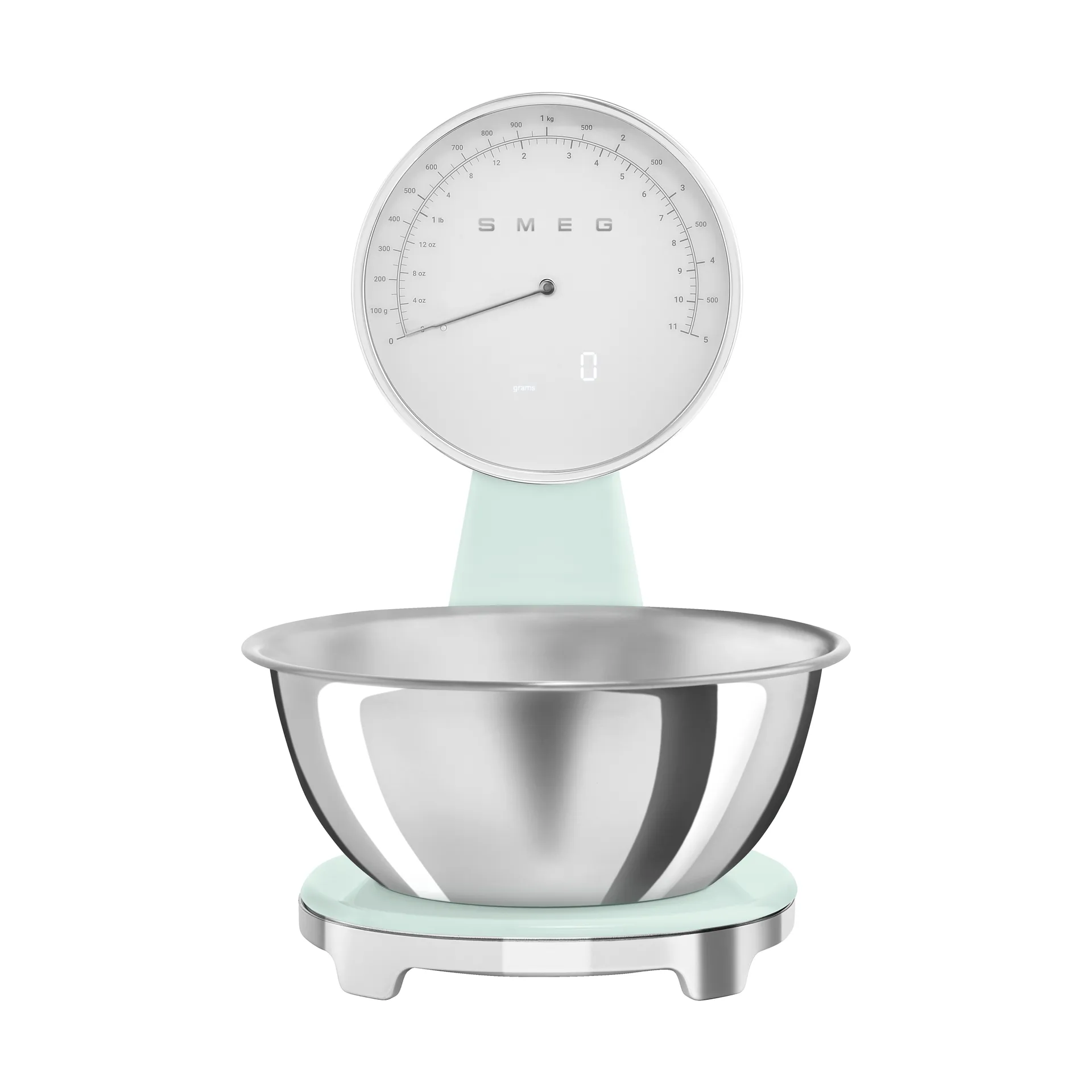 Smeg 50's Style analog køkkenvægt, Pastell green Smeg
