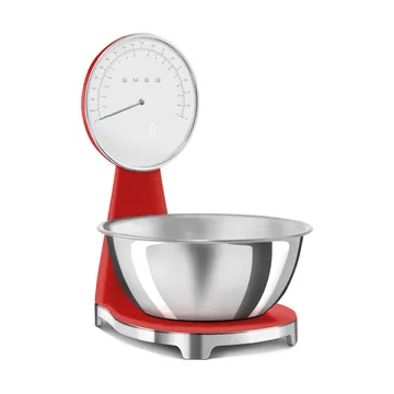 Smeg 50's Style analog køkkenvægt - Red - Smeg