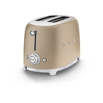 Smeg 50's Style brødrister 2 skiver - Champagne - Smeg