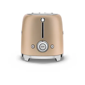Smeg 50's Style brødrister 2 skiver - Champagne - Smeg