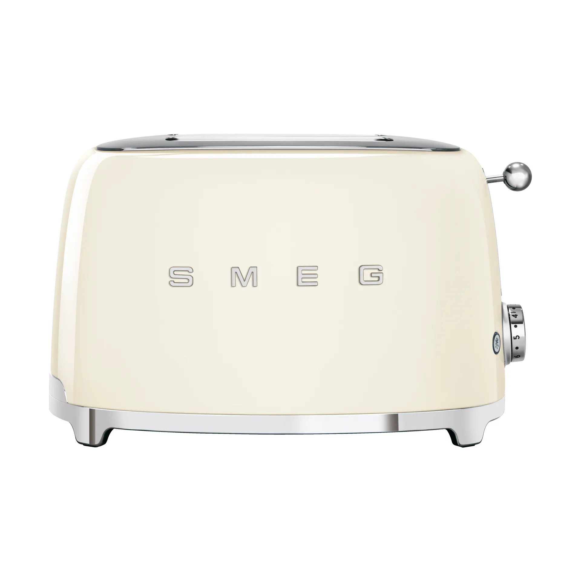 Smeg 50's Style brødrister 2 skiver, Crème hvid Smeg