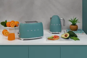 Smeg 50's Style brødrister 2 skiver - Emerald green - Smeg