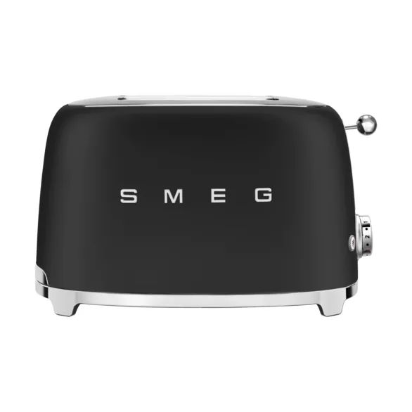 Smeg Smeg 50's Style brødrister 2 skiver Mat sort