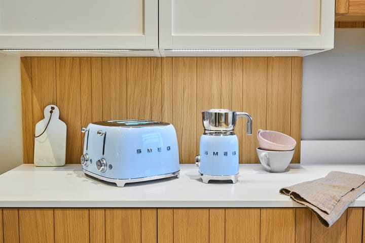 Smeg 50's Style brødrister 4x4 skiver, Pastelblå Smeg