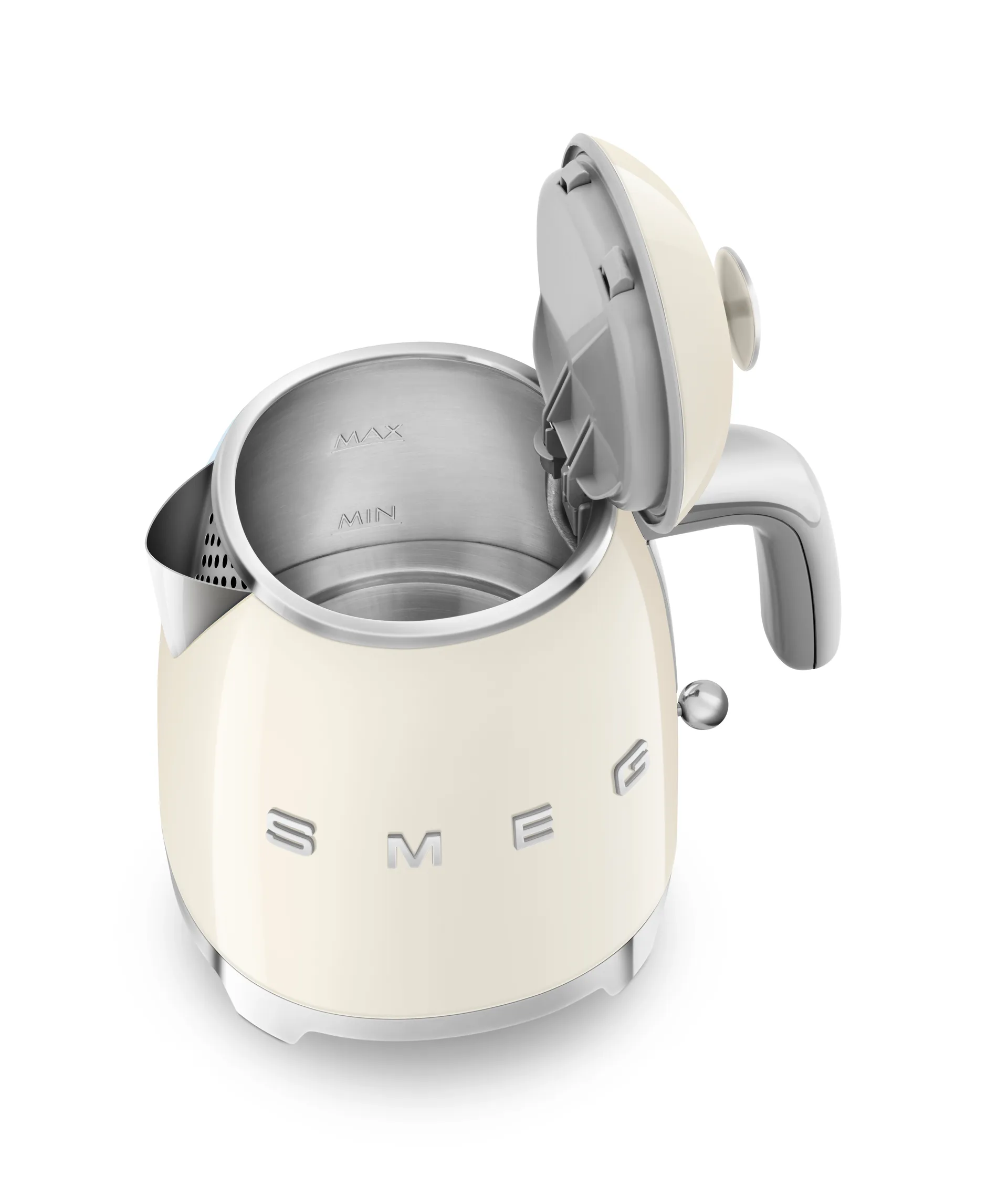 Smeg 50's Style elkedel mini 0,8 L, Creme (hvid) Smeg