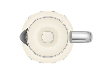 Smeg 50's Style elkedel mini 0,8 L - Creme (hvid) - Smeg