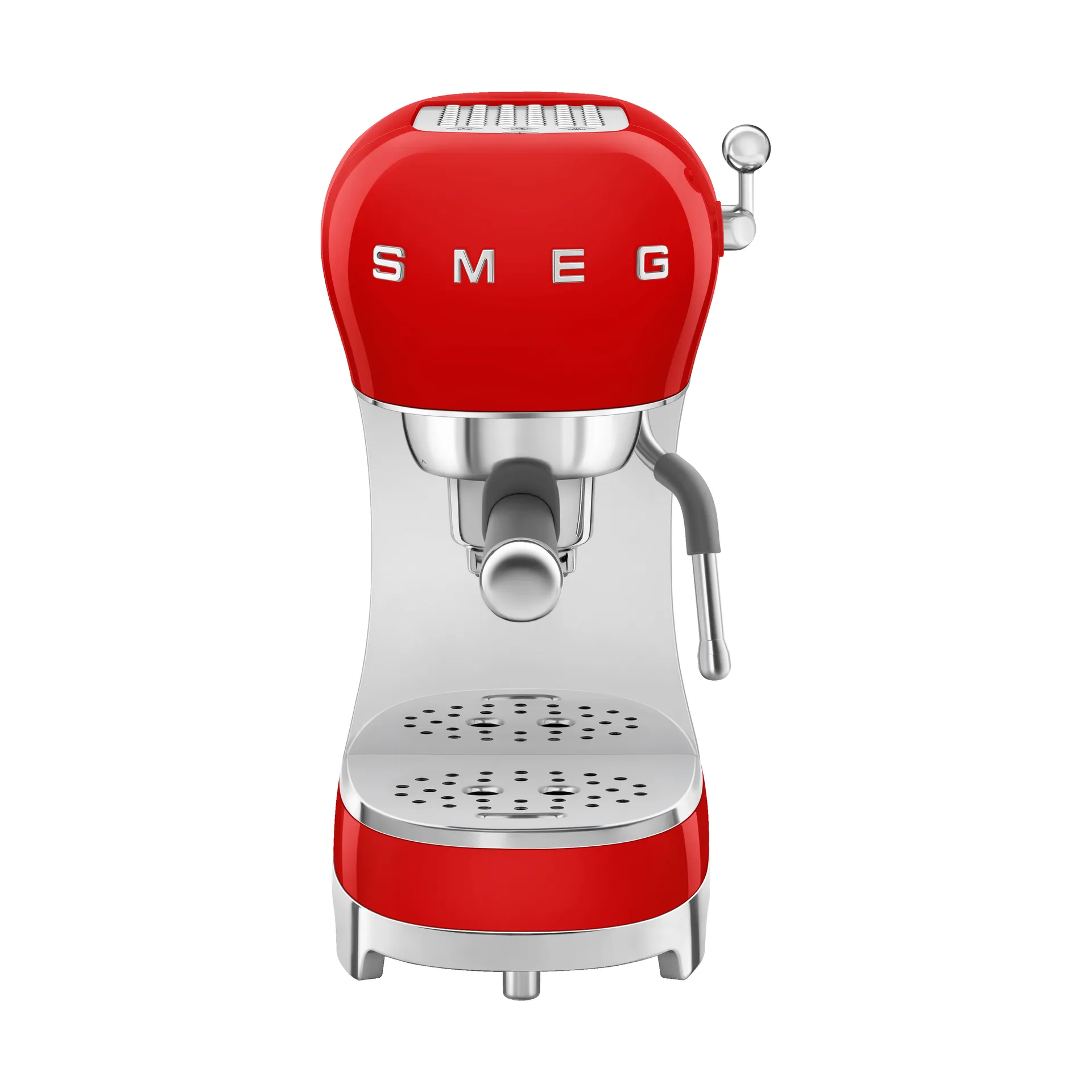Smeg 50's Style espressomaskine, Rød Smeg