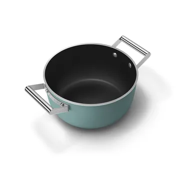 Smeg 50's style gryde keramisk Ø24 cm - Emerald green - Smeg