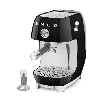 Smeg 50's style halvautomatisk espressomaskine ECF03 - Black - Smeg