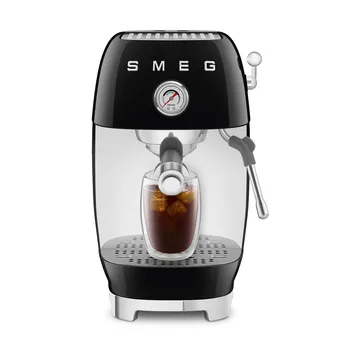 Smeg 50's style halvautomatisk espressomaskine ECF03 - Black - Smeg