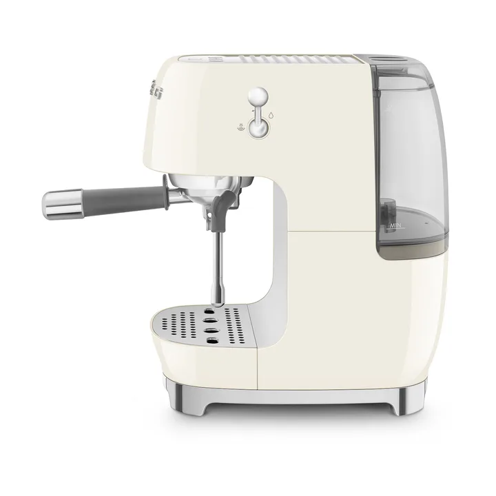 Smeg 50's style halvautomatisk espressomaskine ECF03 - Creme - Smeg