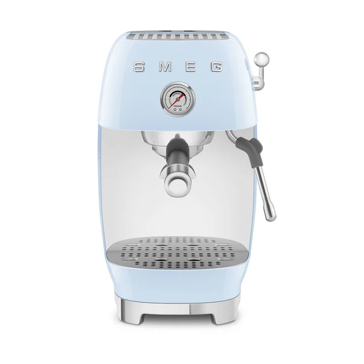 Smeg 50's style halvautomatisk espressomaskine ECF03 - Pastel blue - Smeg