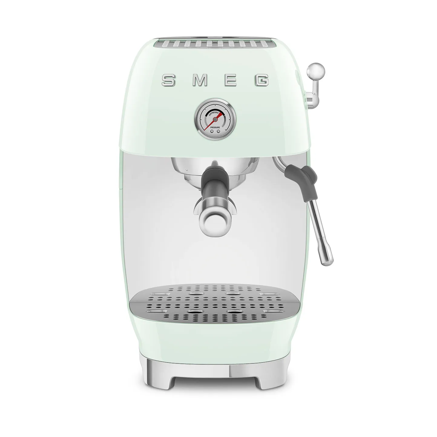 Smeg 50's style halvautomatisk espressomaskine ECF03, Pastel green Smeg