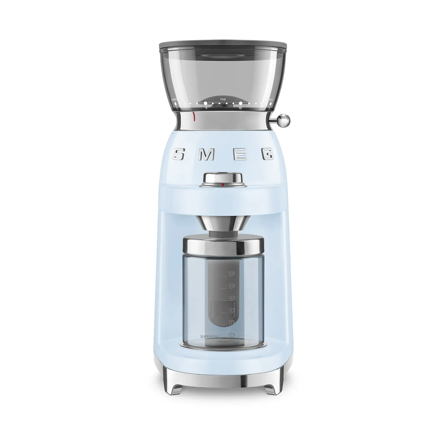 Smeg 50's style kaffekværn CGF03, Pastel blue Smeg