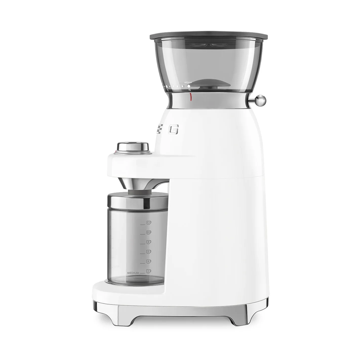 Smeg 50's style kaffekværn CGF03, White Smeg