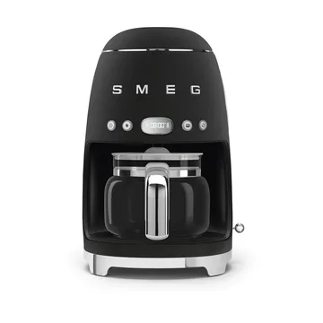 Smeg 50's Style kaffemaskine 10 kopper - Matt black - Smeg