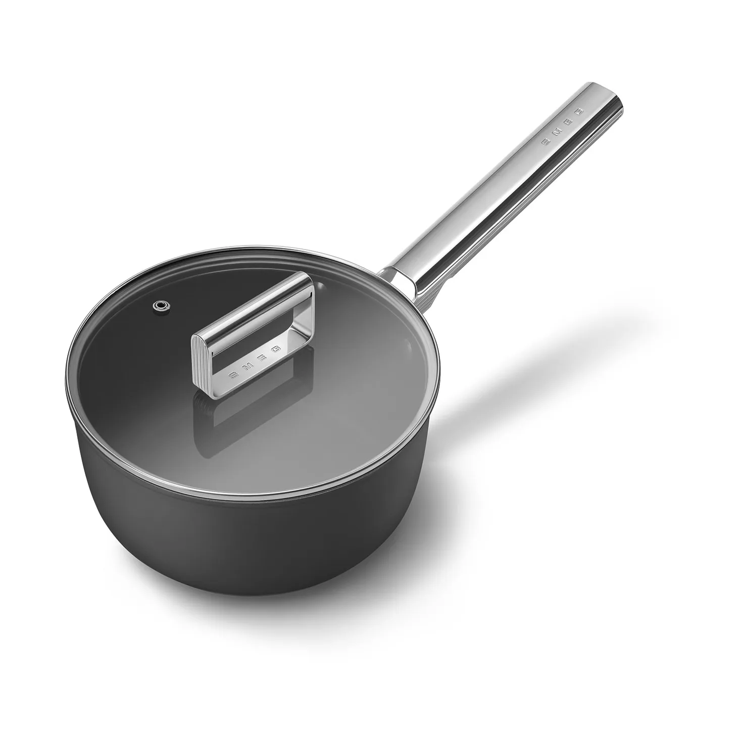 Smeg 50's style kasserolle keramisk Ø20 cm, Black Smeg