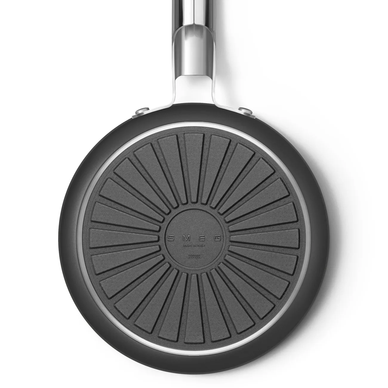 Smeg 50's style kasserolle keramisk Ø20 cm, Black Smeg