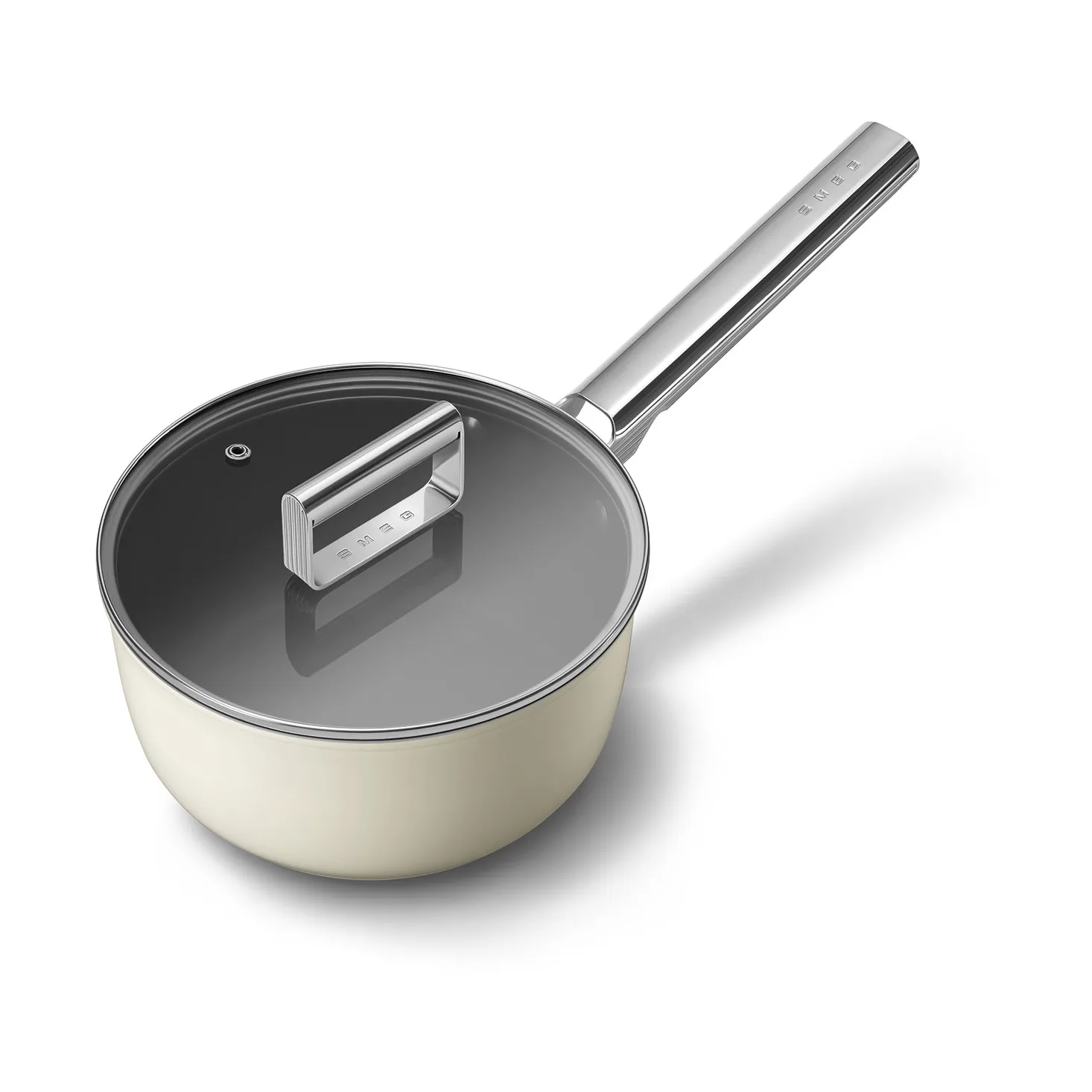 Smeg 50's style kasserolle keramisk Ø20 cm, Cream Smeg